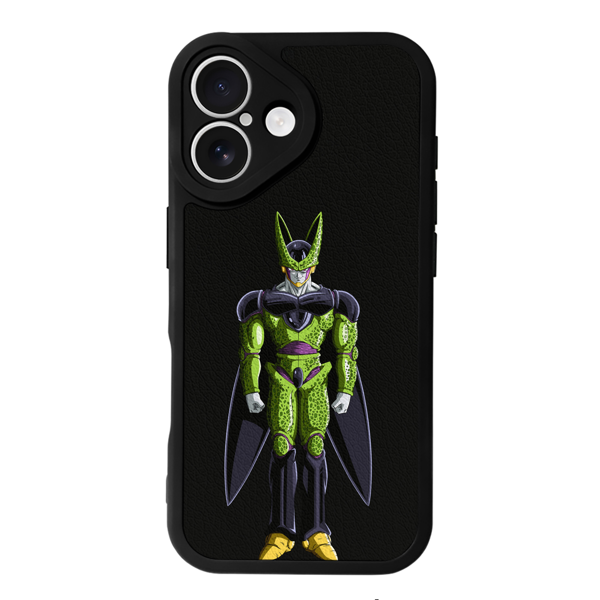 （画像用） ドラゴンボール セル DRAGON BALL Cell 【iPhone 16シリーズ対応】シリコンスマホケース（レザー調） 材質：シリコン